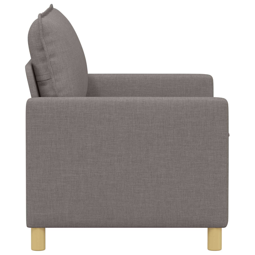 vidaXL Sofa Ciemnoszary 126 x 81 x 87,5 cm tkanina