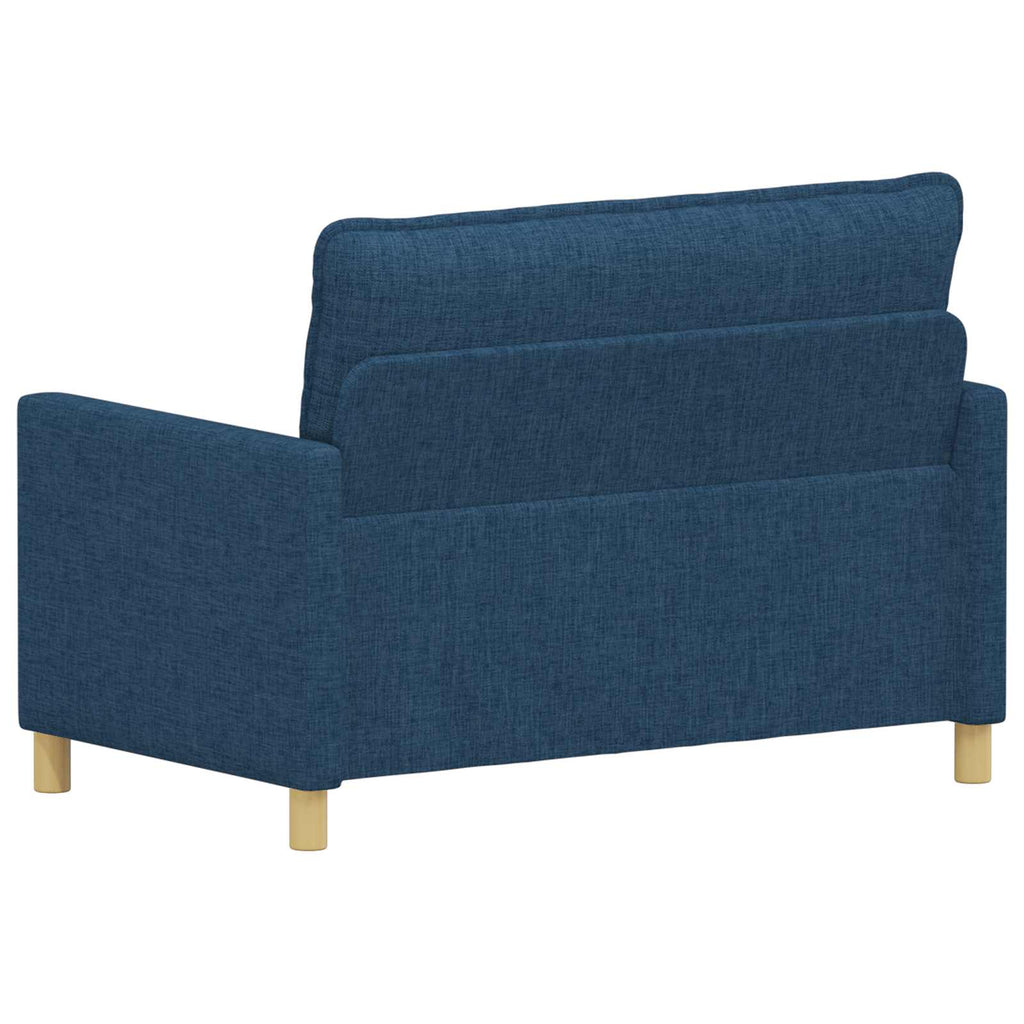 vidaXL Sofa niebieski 126 x 81 x 87,5 cm tkanina