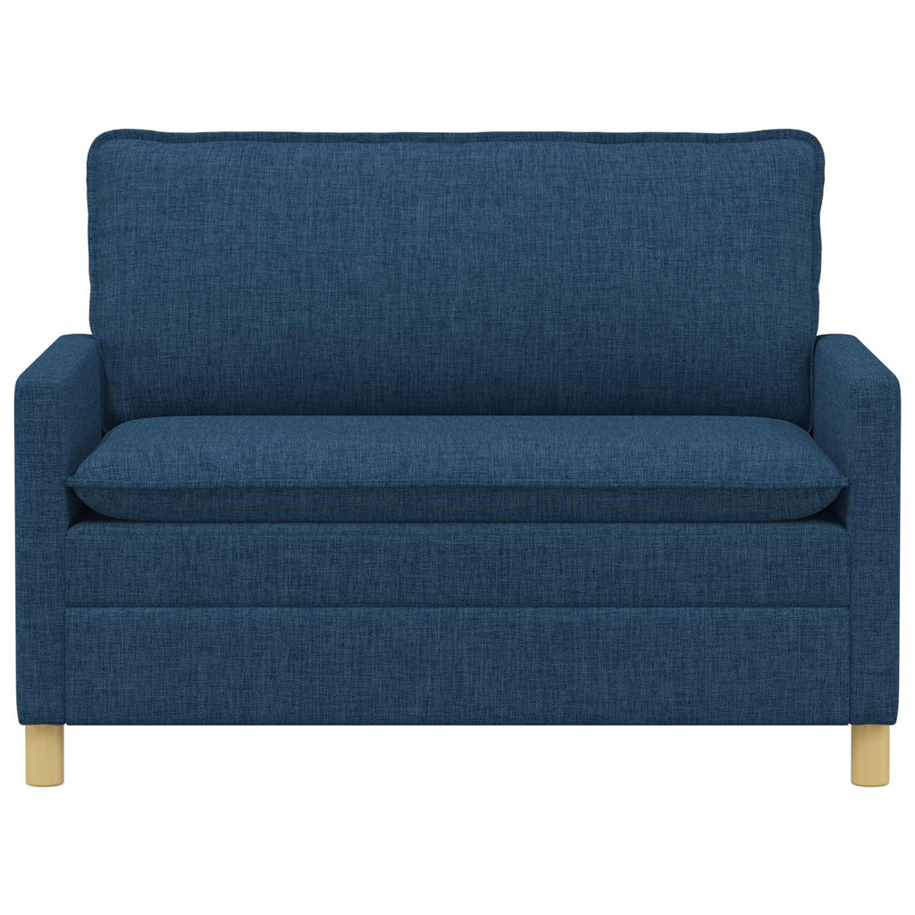 vidaXL Sofa niebieski 126 x 81 x 87,5 cm tkanina