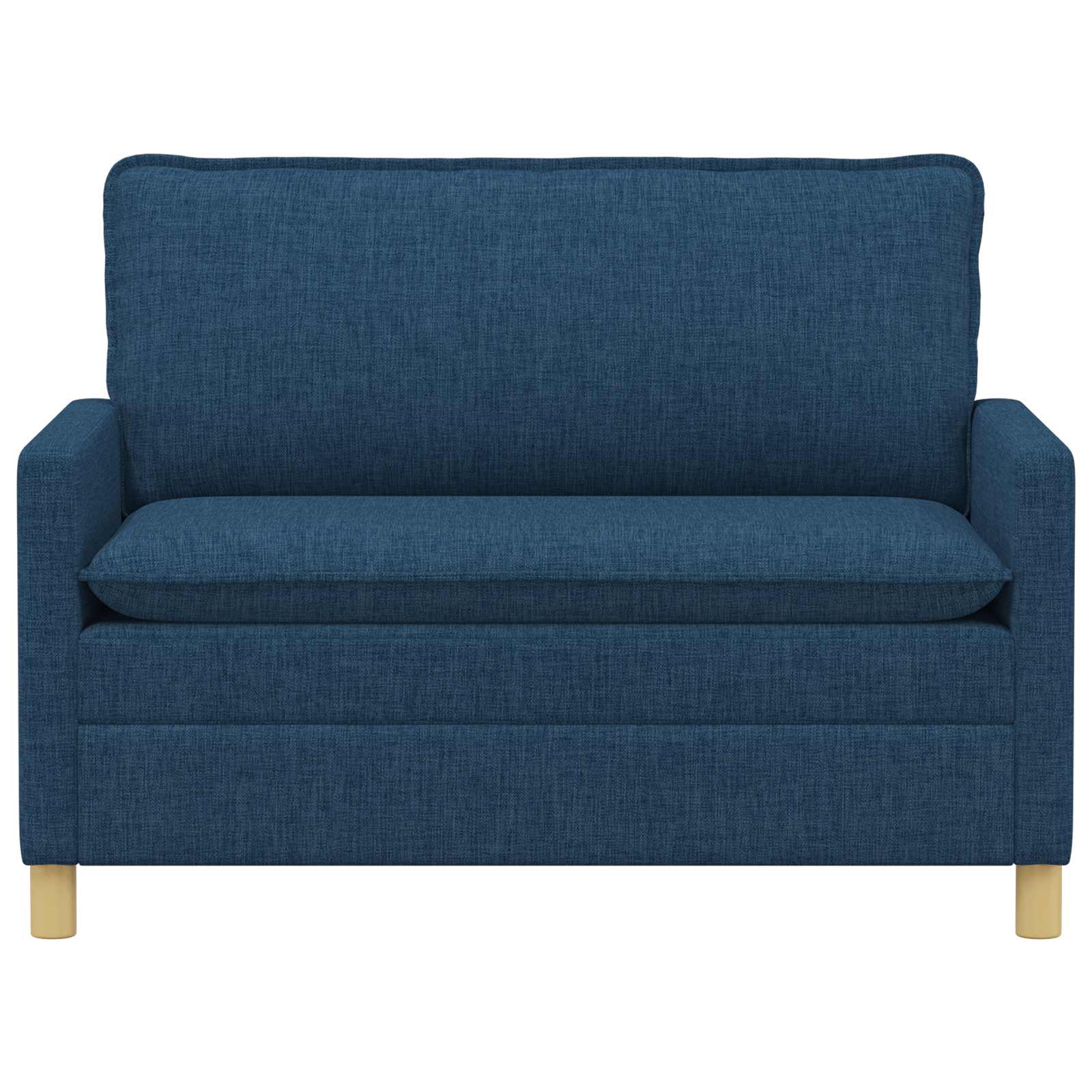 vidaXL Sofa niebieski 126 x 81 x 87,5 cm tkanina
