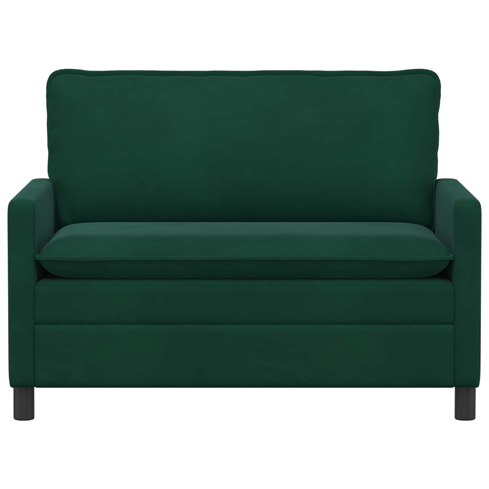 vidaXL Sofa ciemnozielony 126 x 81 x 87,5 cm