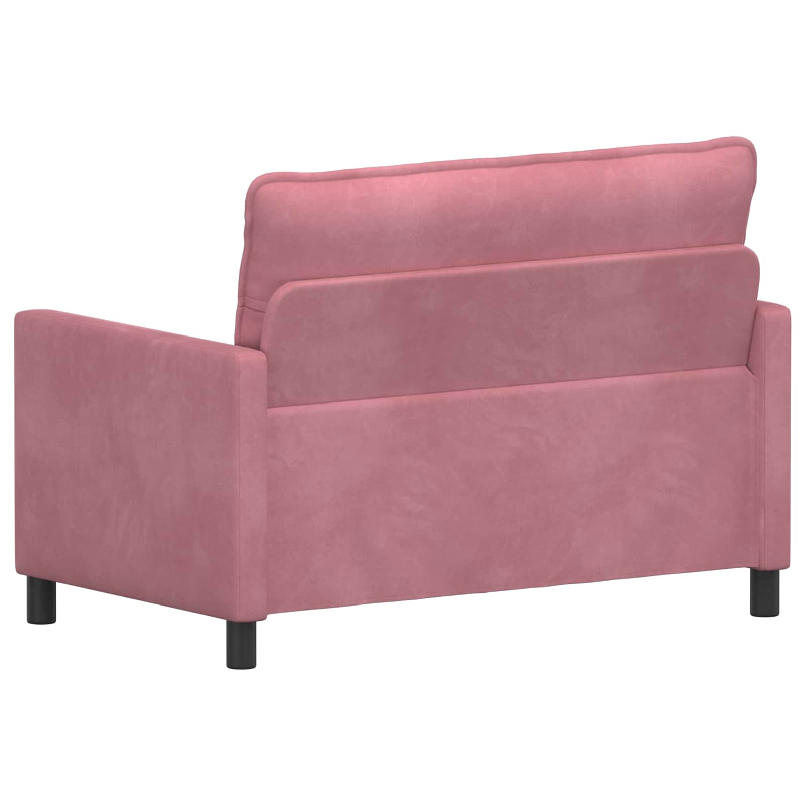 vidaXL Sofa różowy 126 x 81 x 87,5 cm Welur