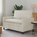 vidaXL Sofa kremowy 126 x 81 x 87,5 cm Welur