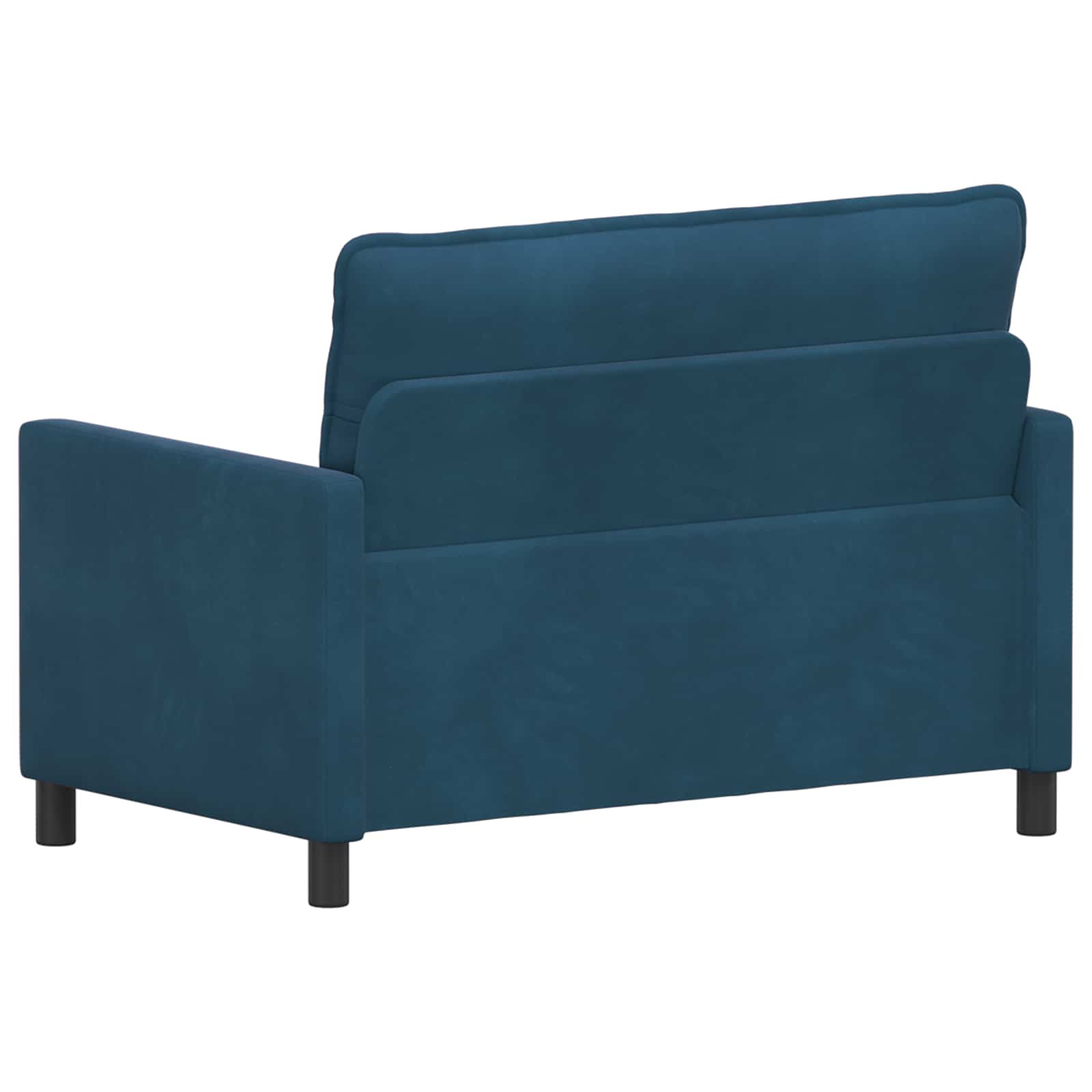 vidaXL Sofa niebieski 126 x 81 x 87,5 cm Welur