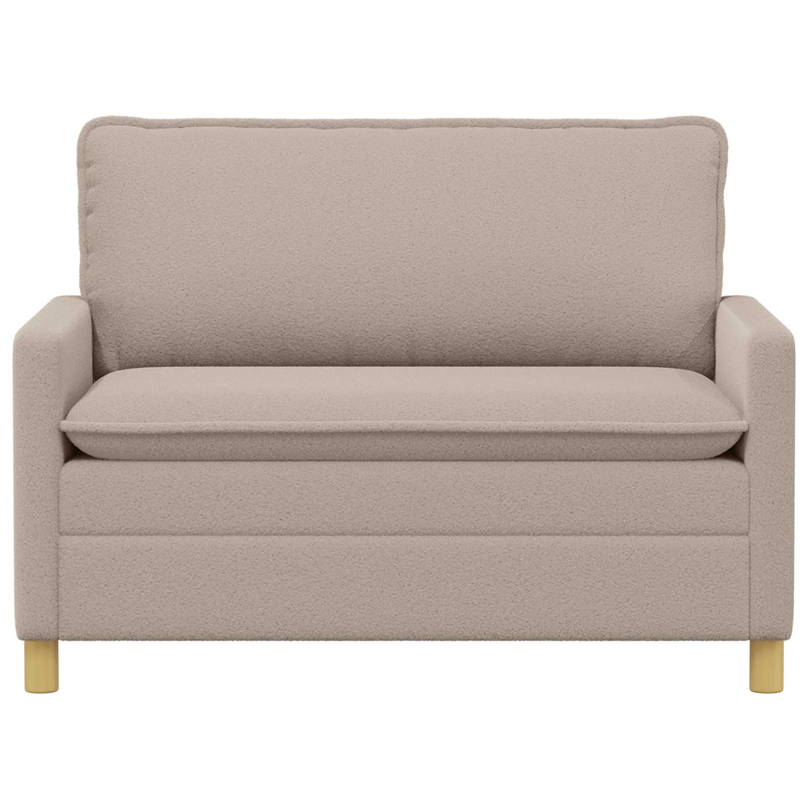 vidaXL Sofa jasnoszary 126 x 81 x 87,5 cm tkanina
