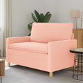 vidaXL Sofa różowy 126 x 81 x 87,5 cm tkanina