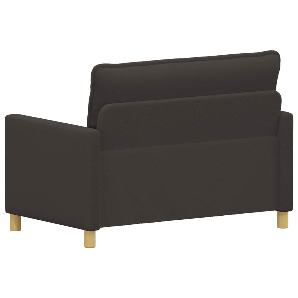 vidaXL Sofa ciemnoszary 126 x 81 x 87,5 cm tkanina