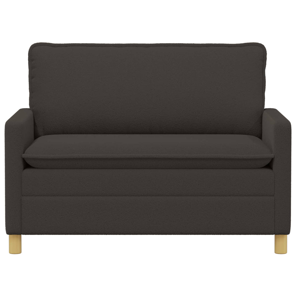 vidaXL Sofa ciemnoszary 126 x 81 x 87,5 cm tkanina