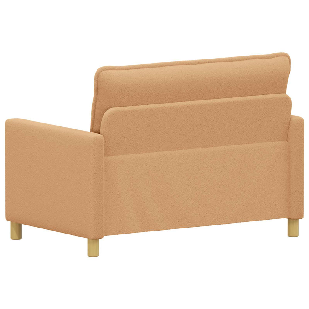 vidaXL Sofa Beżowy 126 x 81 x 87,5 cm tkanina