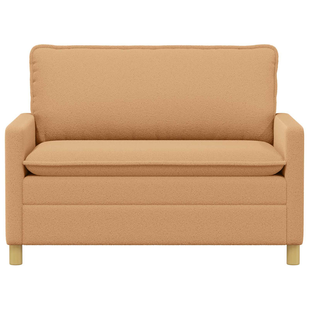 vidaXL Sofa Beżowy 126 x 81 x 87,5 cm tkanina
