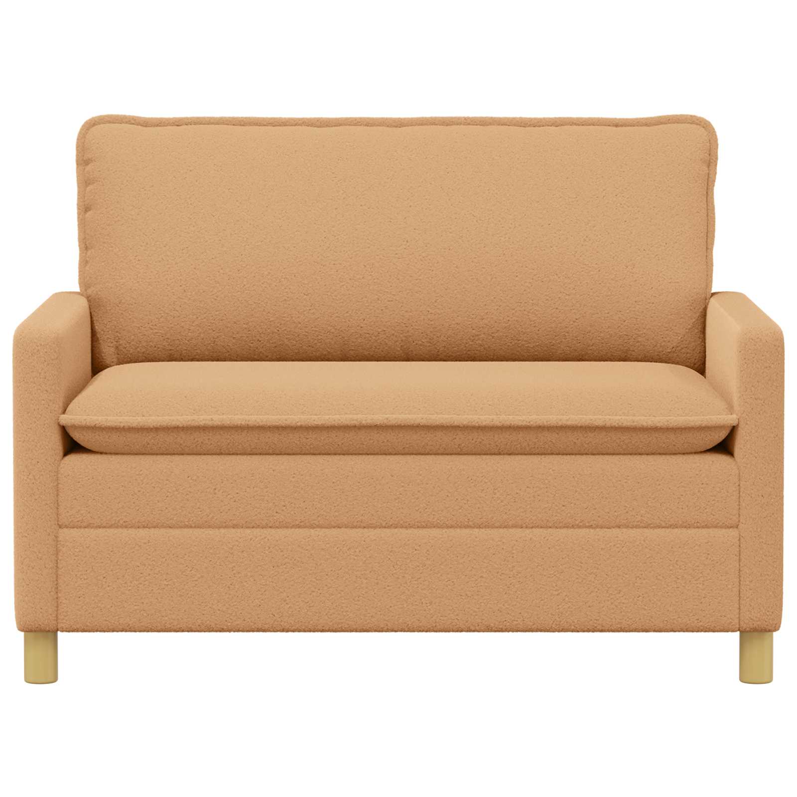 vidaXL Sofa Beżowy 126 x 81 x 87,5 cm tkanina