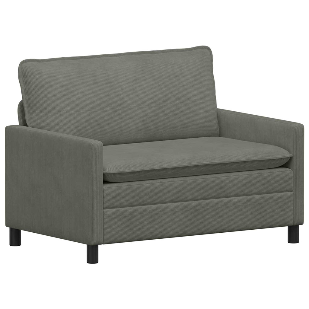 vidaXL Sofa jasnoszary 126 x 81 x 87,5 cm tkanina