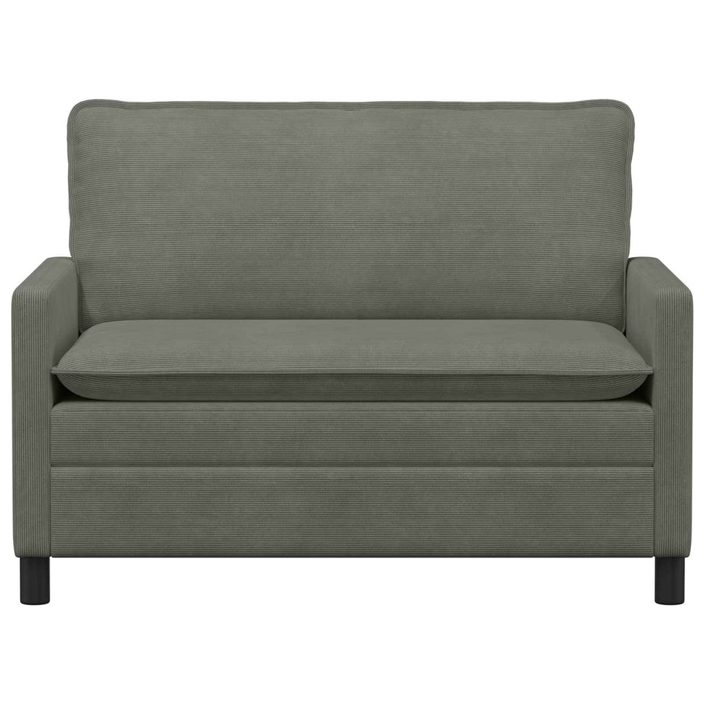 vidaXL Sofa jasnoszary 126 x 81 x 87,5 cm tkanina