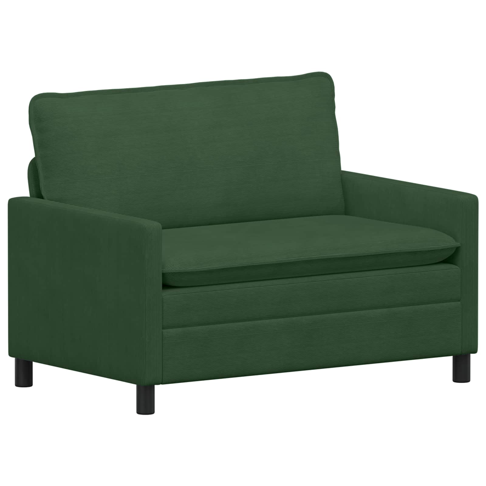 vidaXL Sofa Zielony dżungli 126 x 81 x 87,5 cm tkanina