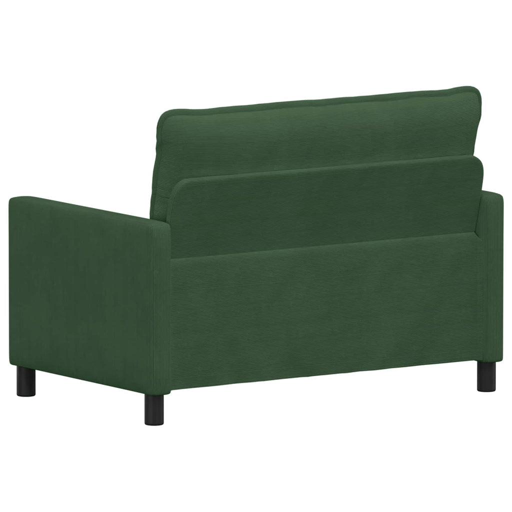 vidaXL Sofa Zielony dżungli 126 x 81 x 87,5 cm tkanina