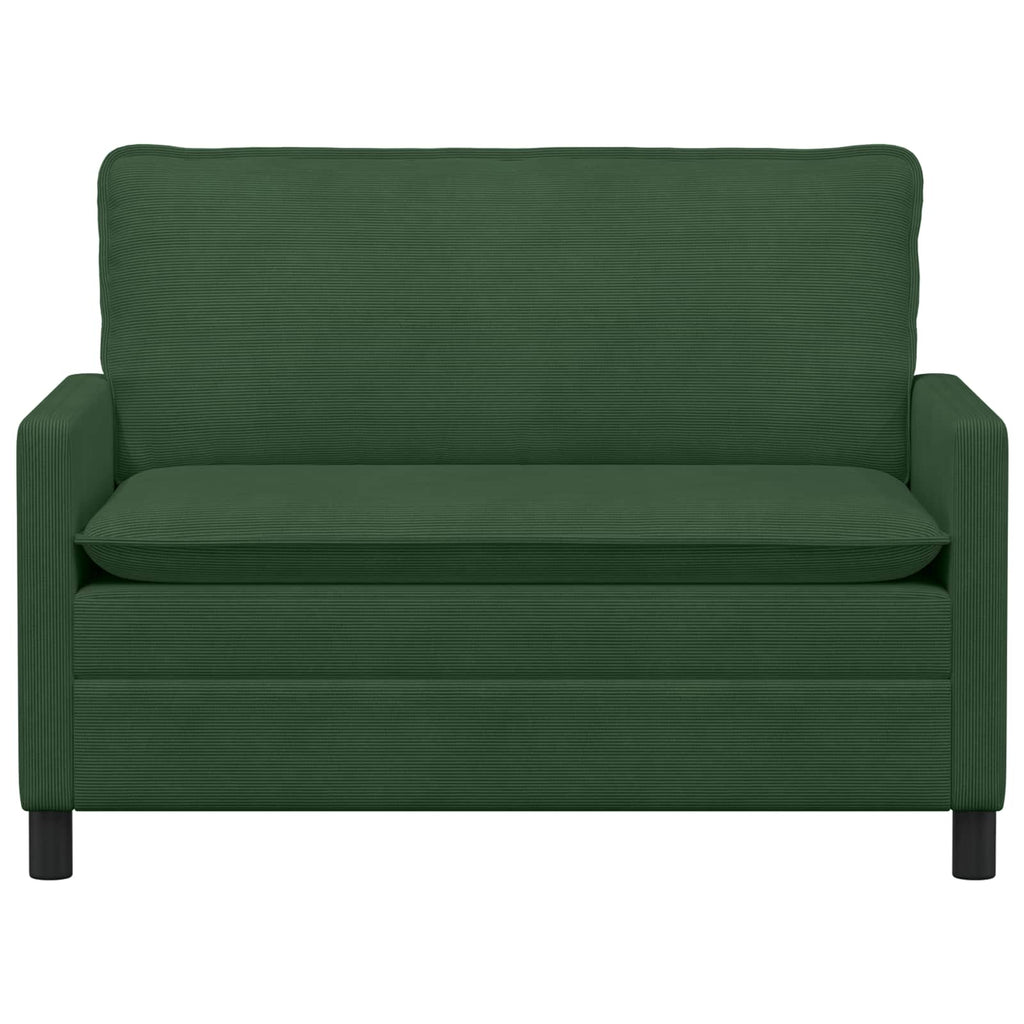 vidaXL Sofa Zielony dżungli 126 x 81 x 87,5 cm tkanina
