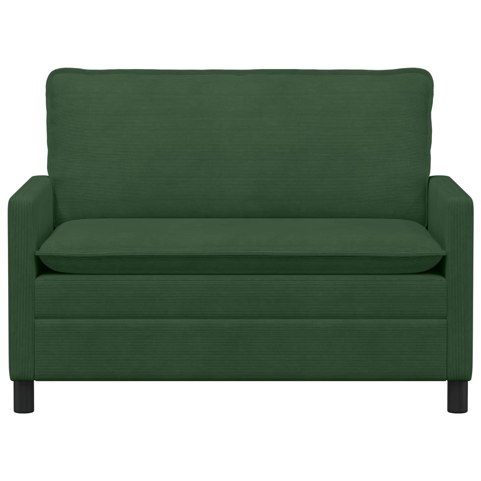 vidaXL Sofa Zielony dżungli 126 x 81 x 87,5 cm tkanina