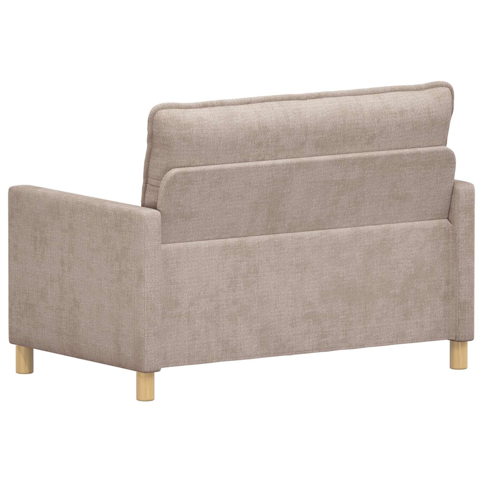 vidaXL Sofa Beżowy 126 x 81 x 87,5 cm Poliester