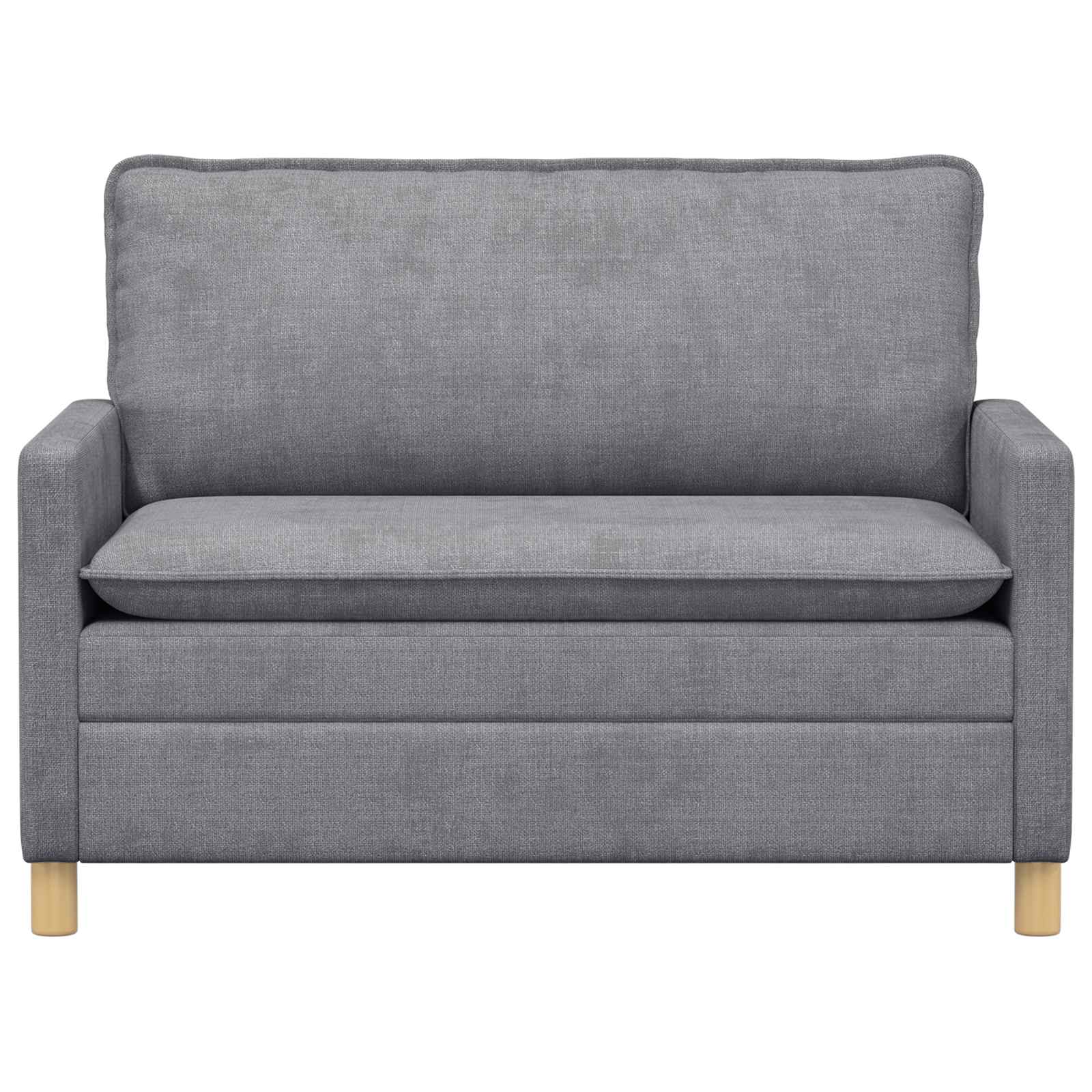 vidaXL Sofa jasnoszary 126 x 81 x 87,5 cm Poliester
