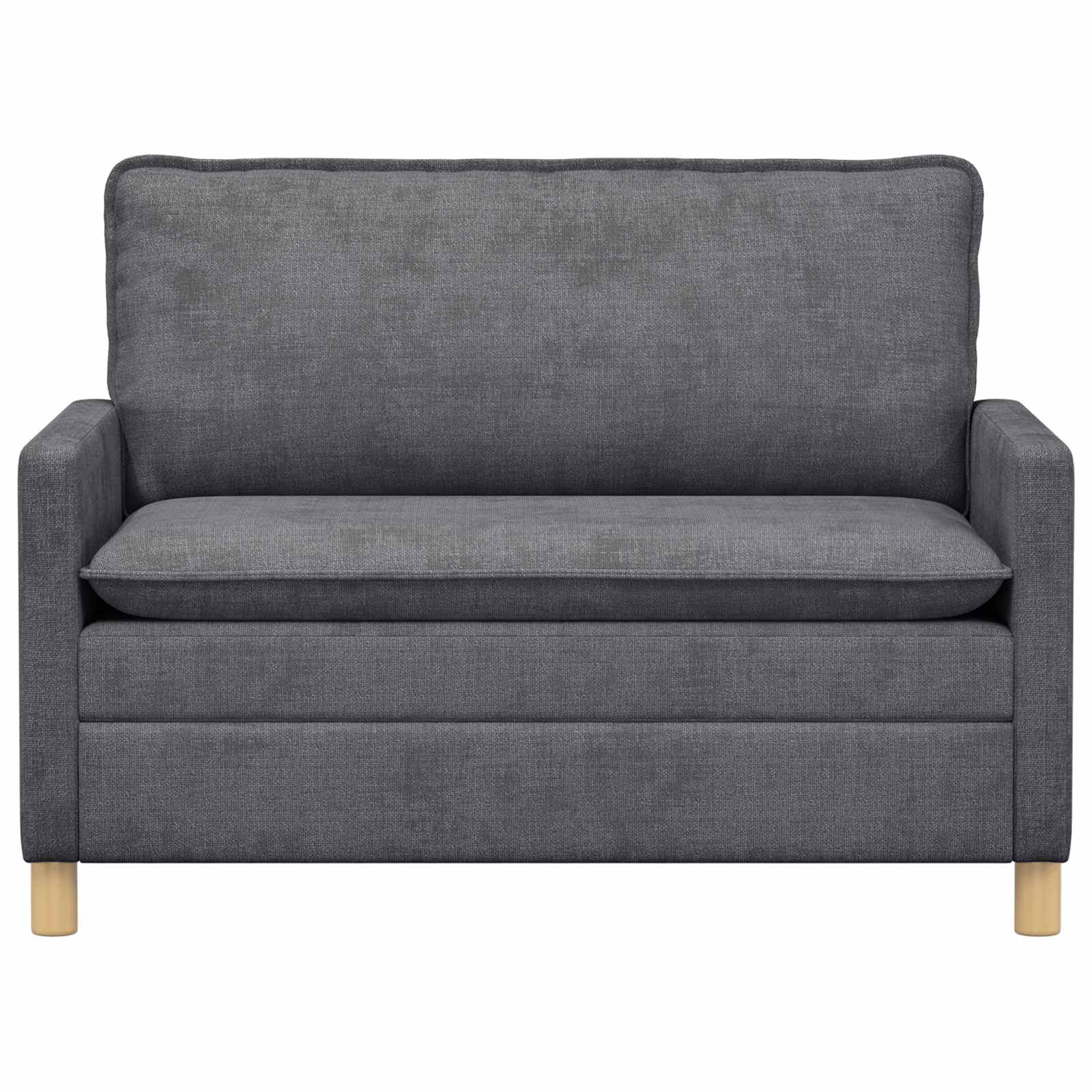 vidaXL Sofa ciemnoszary 126 x 81 x 87,5 cm Poliester