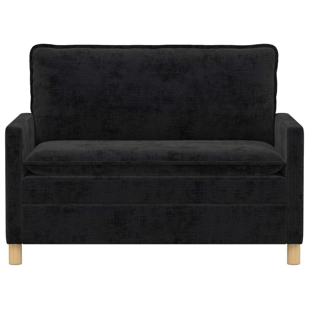 vidaXL Sofa Czarny 126 x 81 x 87,5 cm Poliester