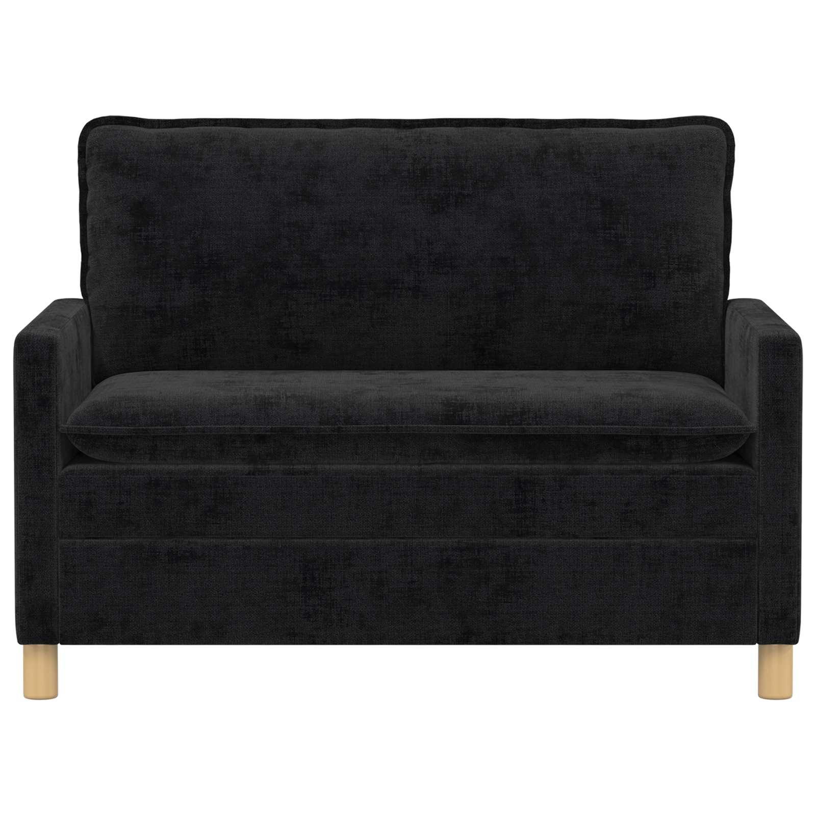 vidaXL Sofa Czarny 126 x 81 x 87,5 cm Poliester