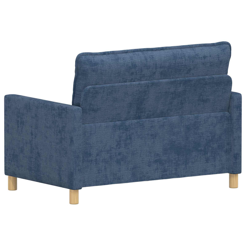 vidaXL Sofa niebieski 126 x 81 x 87,5 cm Poliester