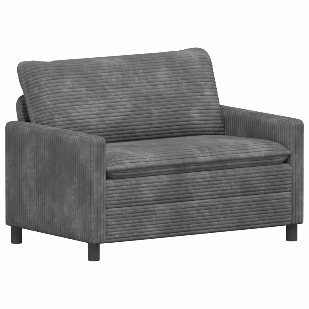 vidaXL Sofa jasnoszary 126 x 81 x 87,5 cm Poliester