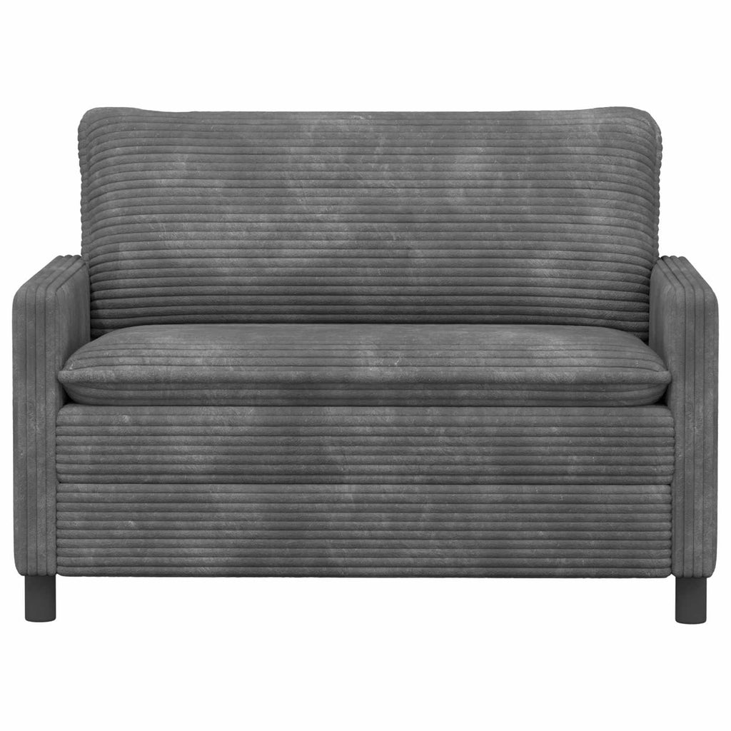 vidaXL Sofa jasnoszary 126 x 81 x 87,5 cm Poliester