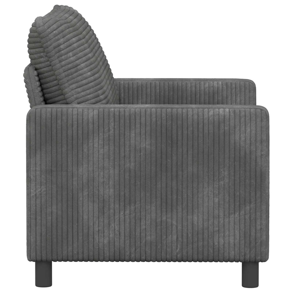 vidaXL Sofa jasnoszary 126 x 81 x 87,5 cm Poliester