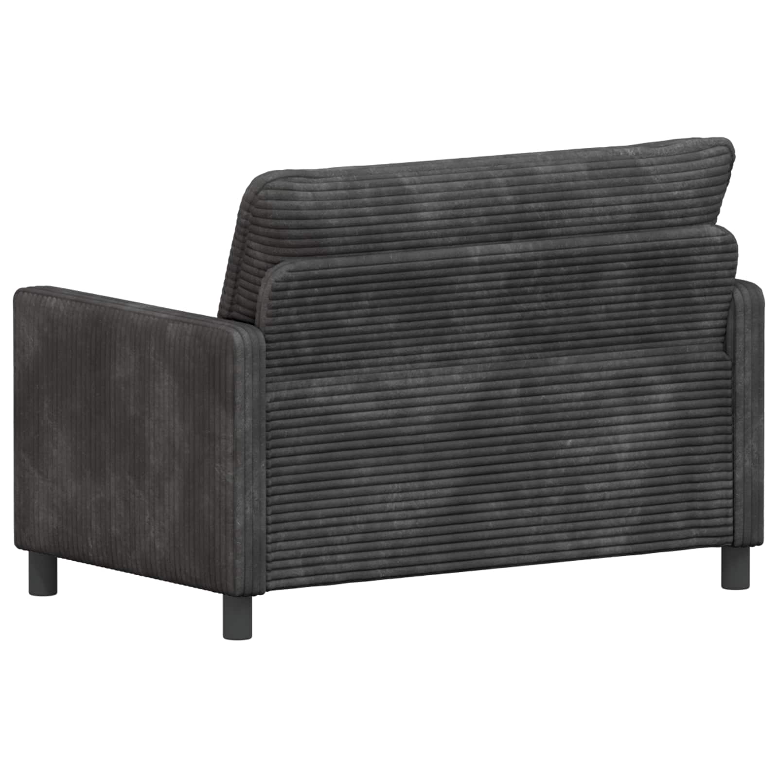 vidaXL Sofa ciemnoszary 126 x 81 x 87,5 cm Poliester