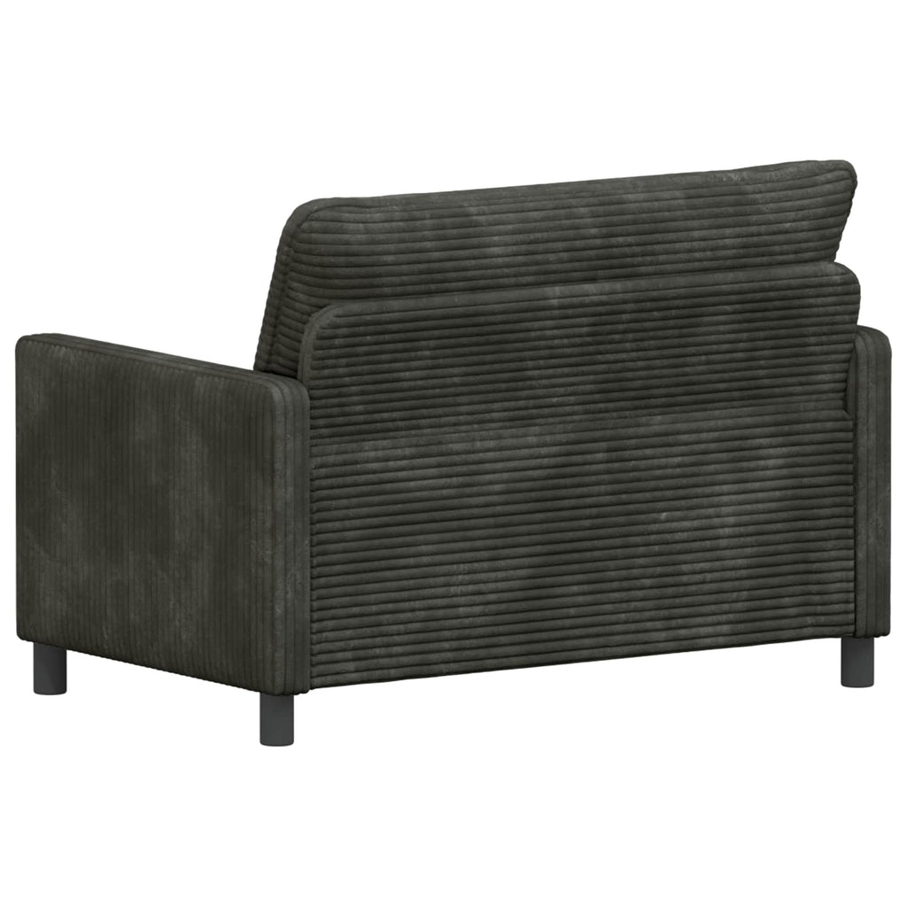vidaXL Sofa antracytowy 126 x 81 x 87,5 cm Poliester