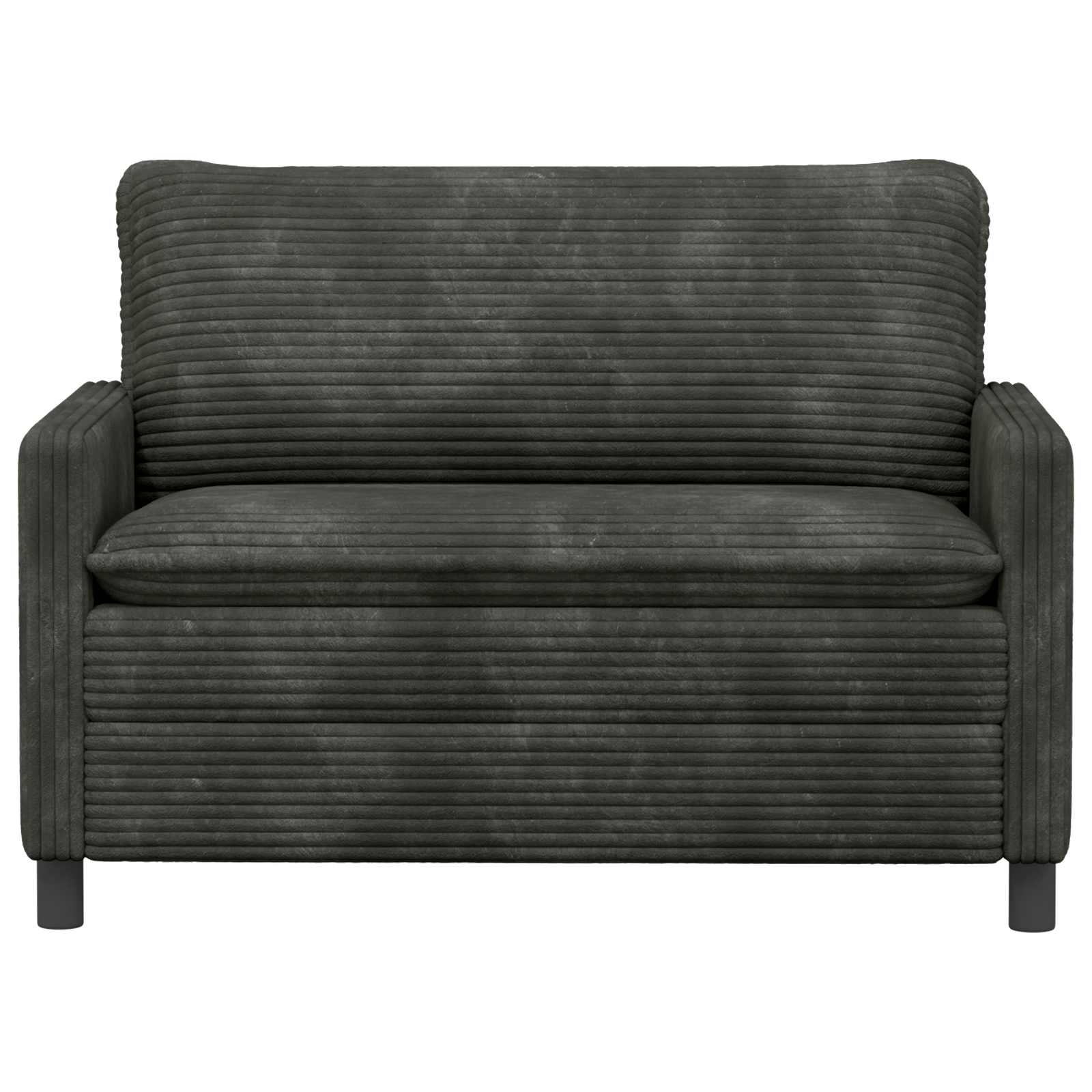 vidaXL Sofa antracytowy 126 x 81 x 87,5 cm Poliester
