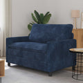 vidaXL Sofa Granatowy 126 x 81 x 87,5 cm Poliester