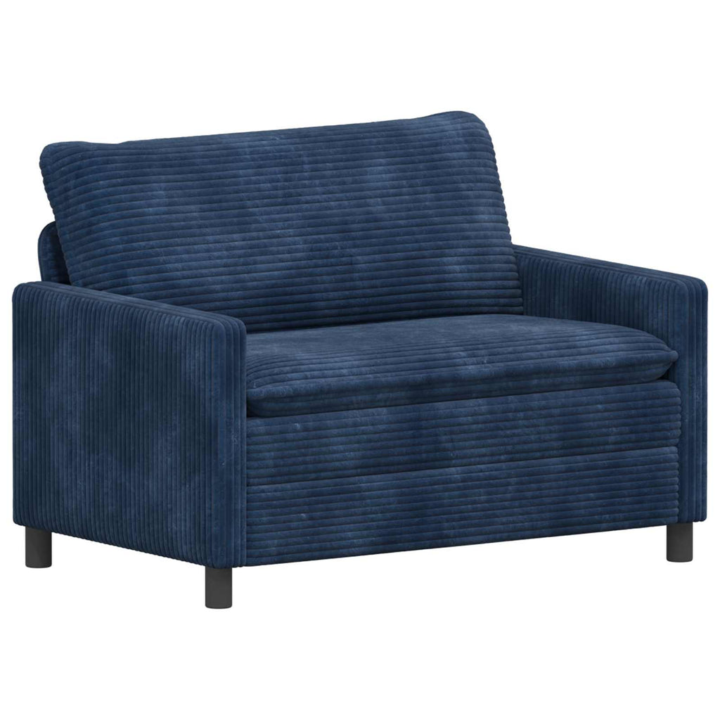vidaXL Sofa Granatowy 126 x 81 x 87,5 cm Poliester