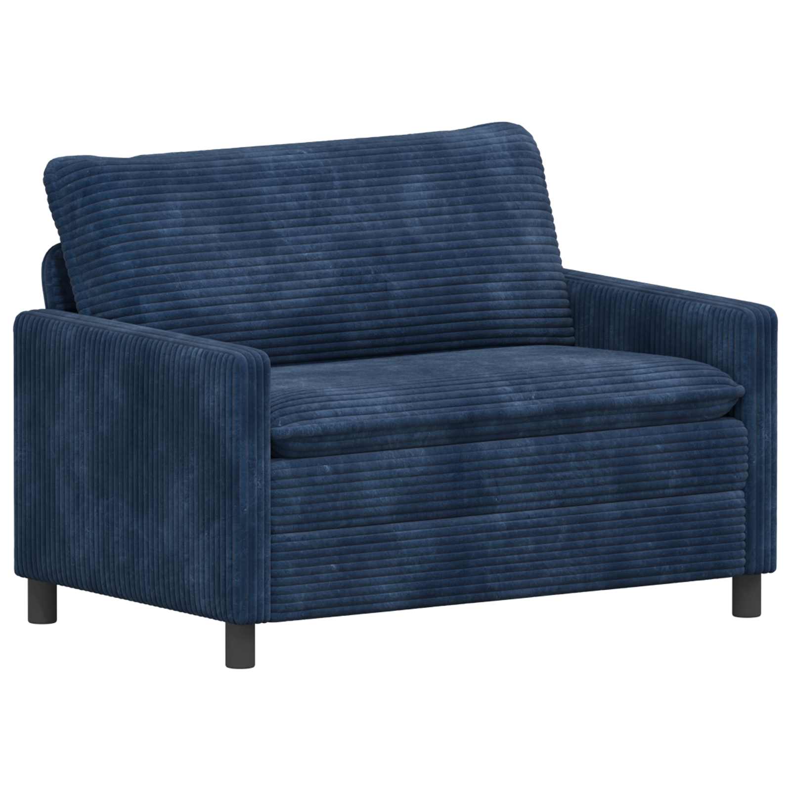 vidaXL Sofa Granatowy 126 x 81 x 87,5 cm Poliester