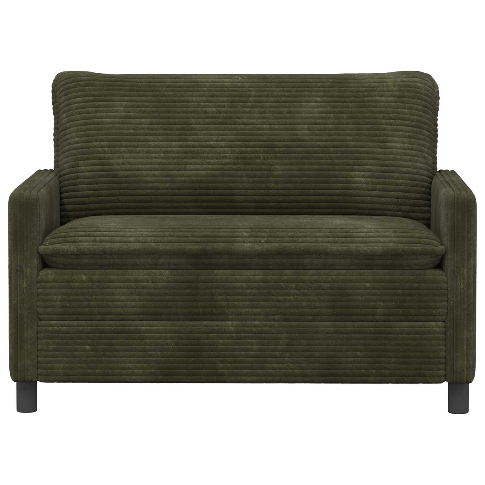 vidaXL Sofa zielony 126 x 81 x 87,5 cm Poliester