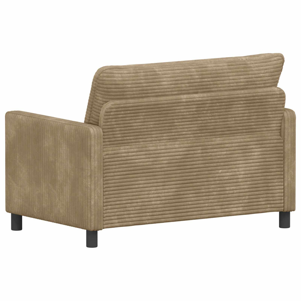 vidaXL Sofa Ciemnoszary 126 x 81 x 87,5 cm Poliester