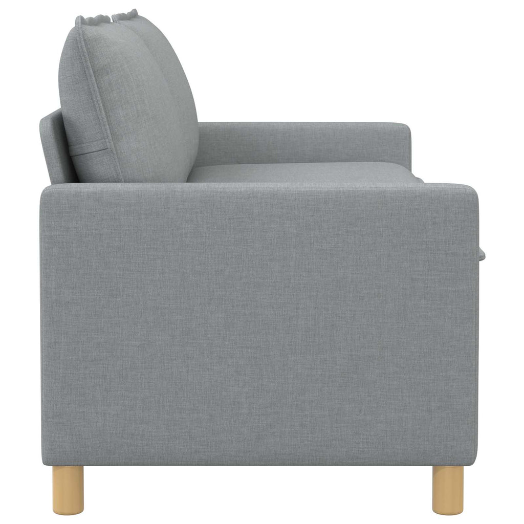vidaXL Sofa jasnoszary 156 x 81 x 87,5 cm tkanina