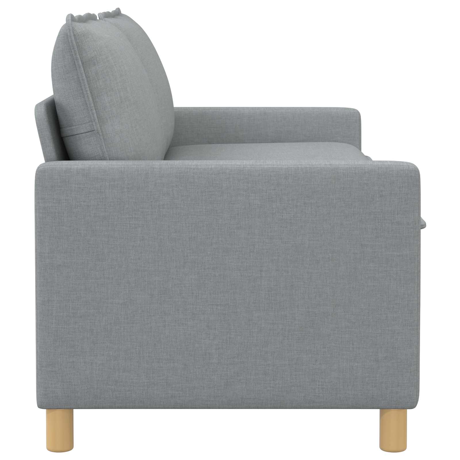 vidaXL Sofa jasnoszary 156 x 81 x 87,5 cm tkanina
