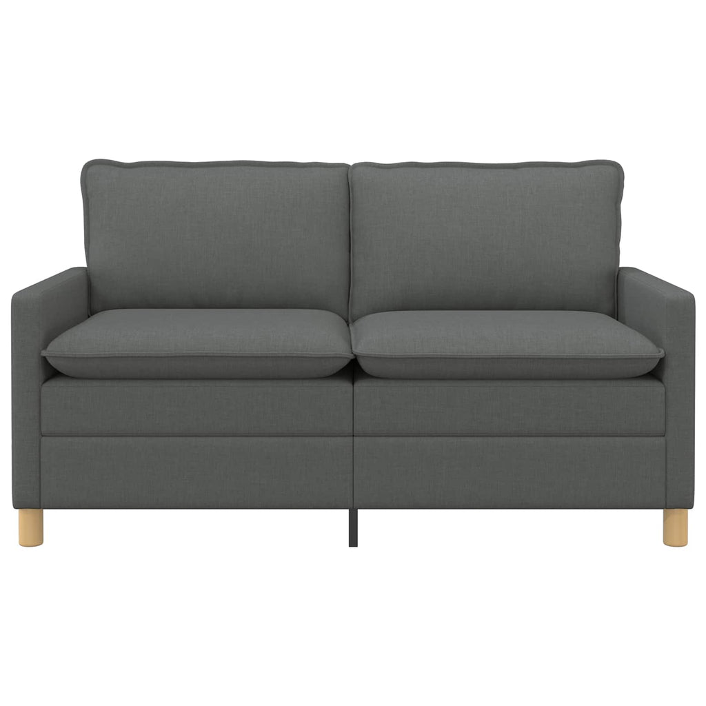 vidaXL Sofa ciemnoszary 156 x 81 x 87,5 cm tkanina