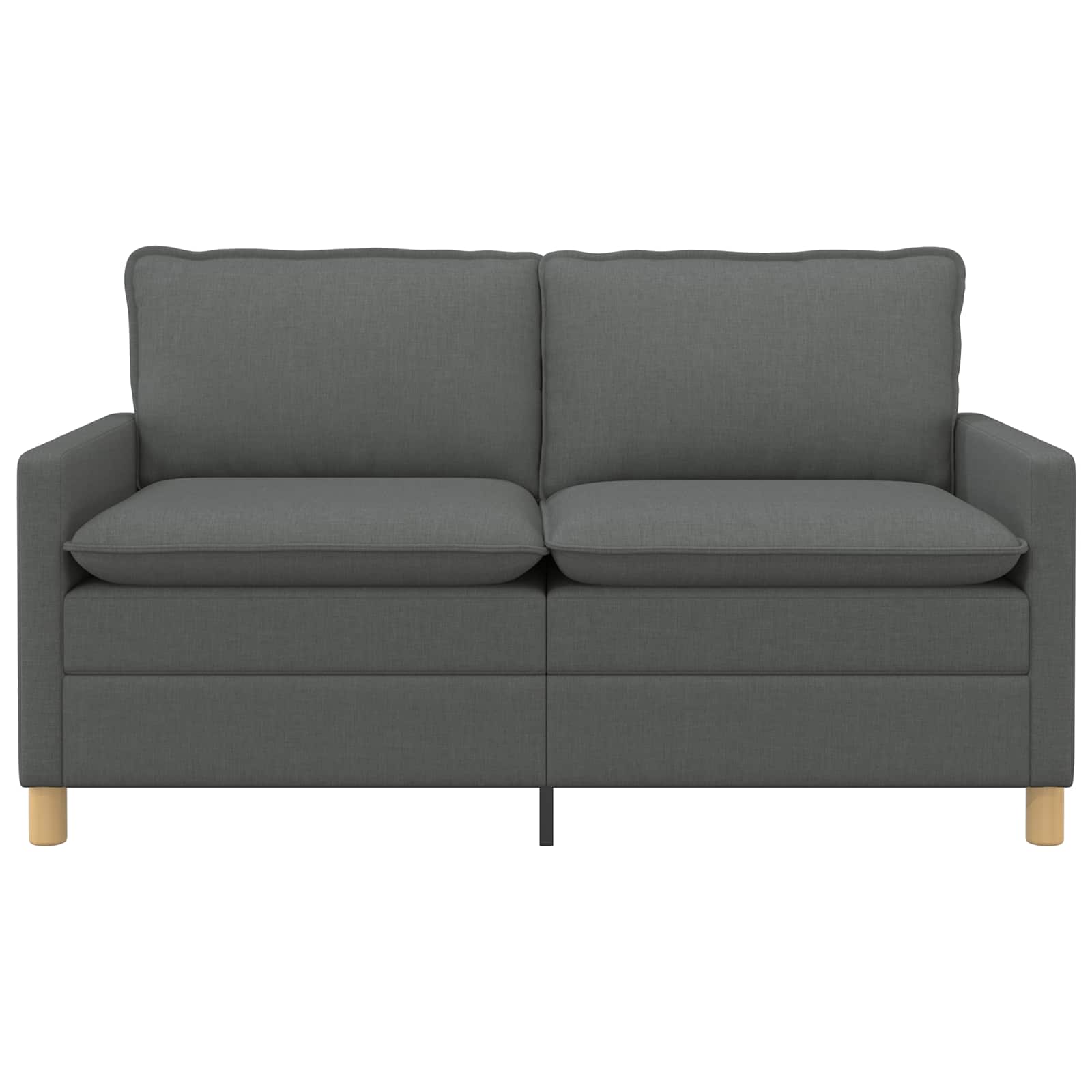 vidaXL Sofa ciemnoszary 156 x 81 x 87,5 cm tkanina