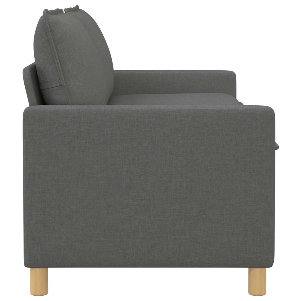 vidaXL Sofa ciemnoszary 156 x 81 x 87,5 cm tkanina