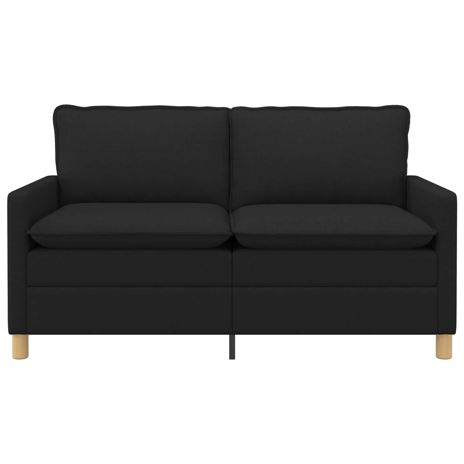 vidaXL Sofa Czarny 156 x 81 x 87,5 cm tkanina