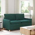 vidaXL Sofa Ciemnozielony 156 x 81 x 87,5 cm tkanina