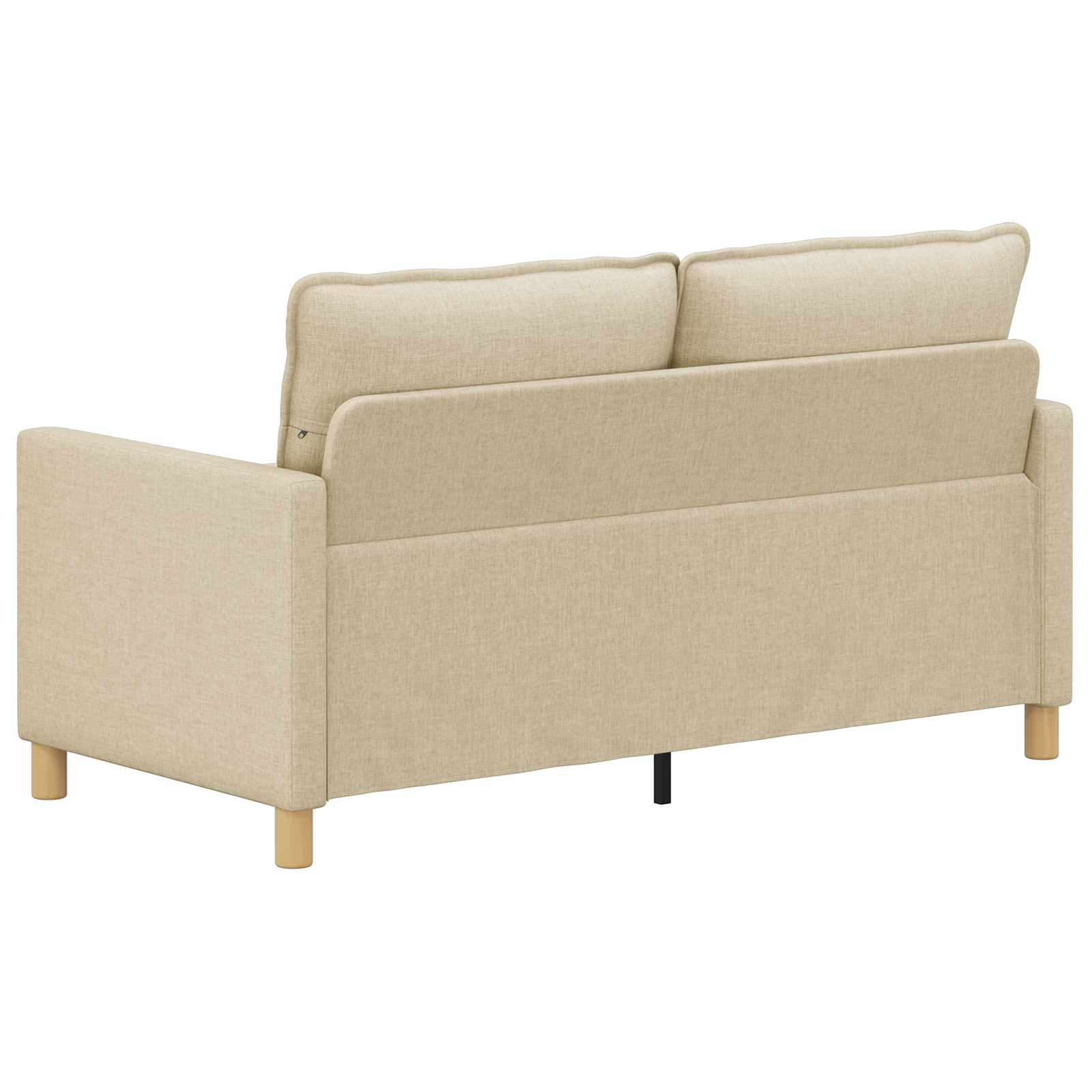 vidaXL Sofa kremowy 156 x 81 x 87,5 cm tkanina