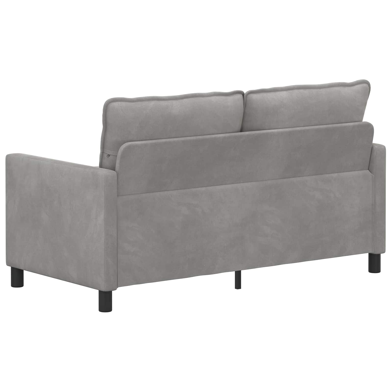 vidaXL Sofa jasnoszary 156 x 81 x 87,5 cm Welur