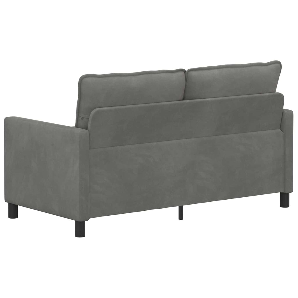 vidaXL Sofa ciemnoszary 156 x 81 x 87,5 cm Welur