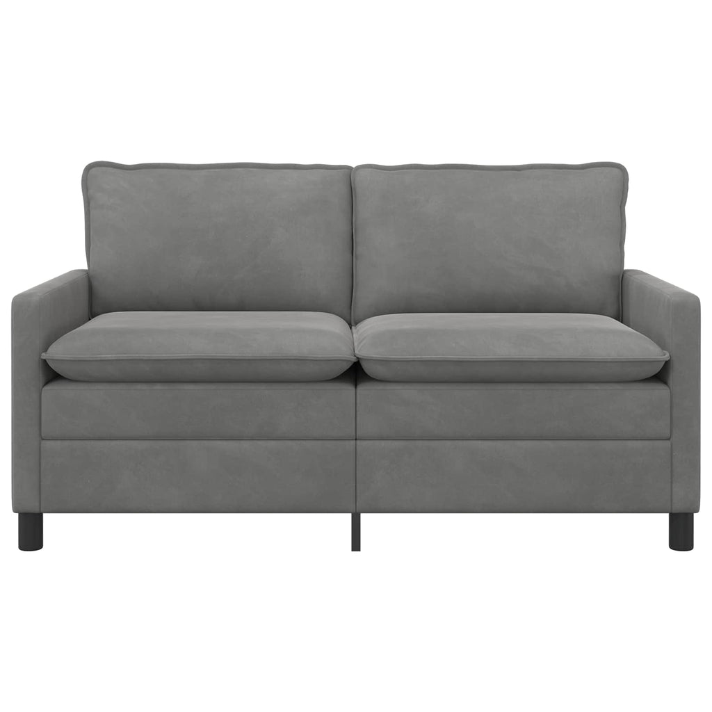 vidaXL Sofa ciemnoszary 156 x 81 x 87,5 cm Welur