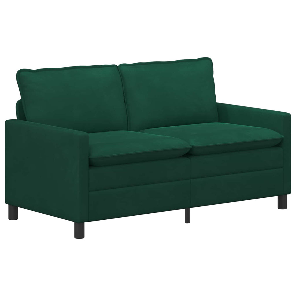 vidaXL Sofa Ciemnozielony 156 x 81 x 87,5 cm Welur